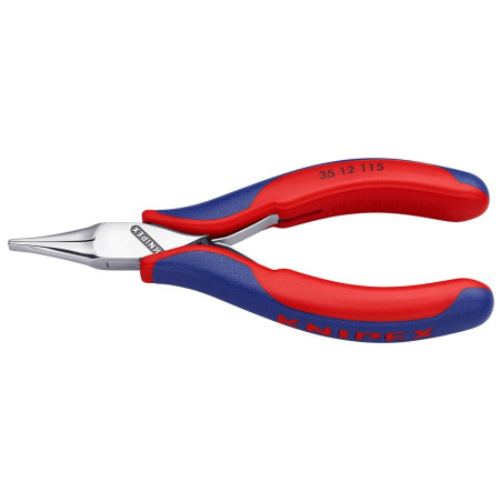 Knipex (35 12 115) 115mm Length Flat Wide Jawed Electronic Plier