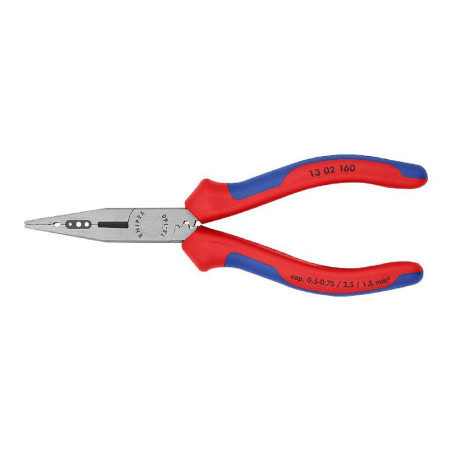 Knipex (13 02 160) Plier  Electrician  Polished  160 mm Overall Length