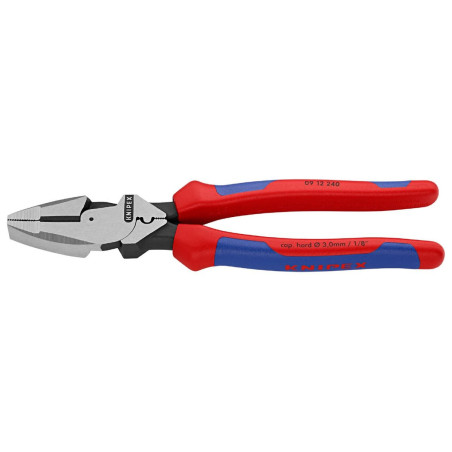 Knipex (09 12 240) Plier  Linesman  Cutting  240 mm Length