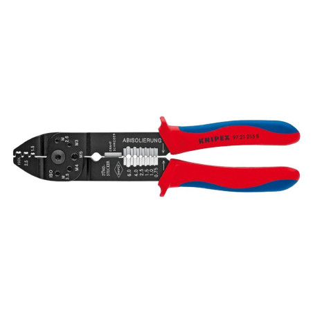 Knipex (97 21 215 B) Combination Plier  Crimping  3 Position  230mm