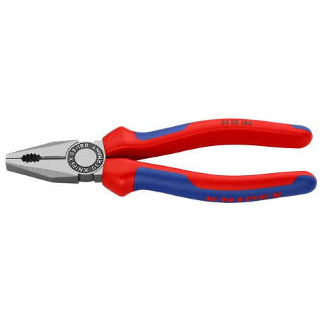 Knipex (03 02 1800) 180mm Combination Pliers with Cutting Edges