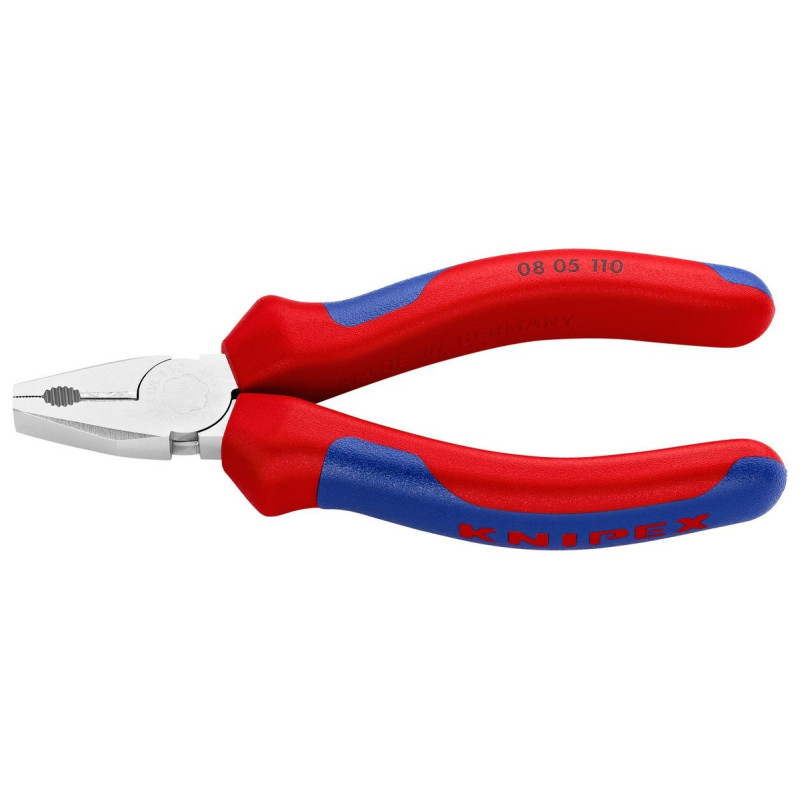 Knipex (08 05 110) 110mm Small Combination Pliers with Cutting Edges