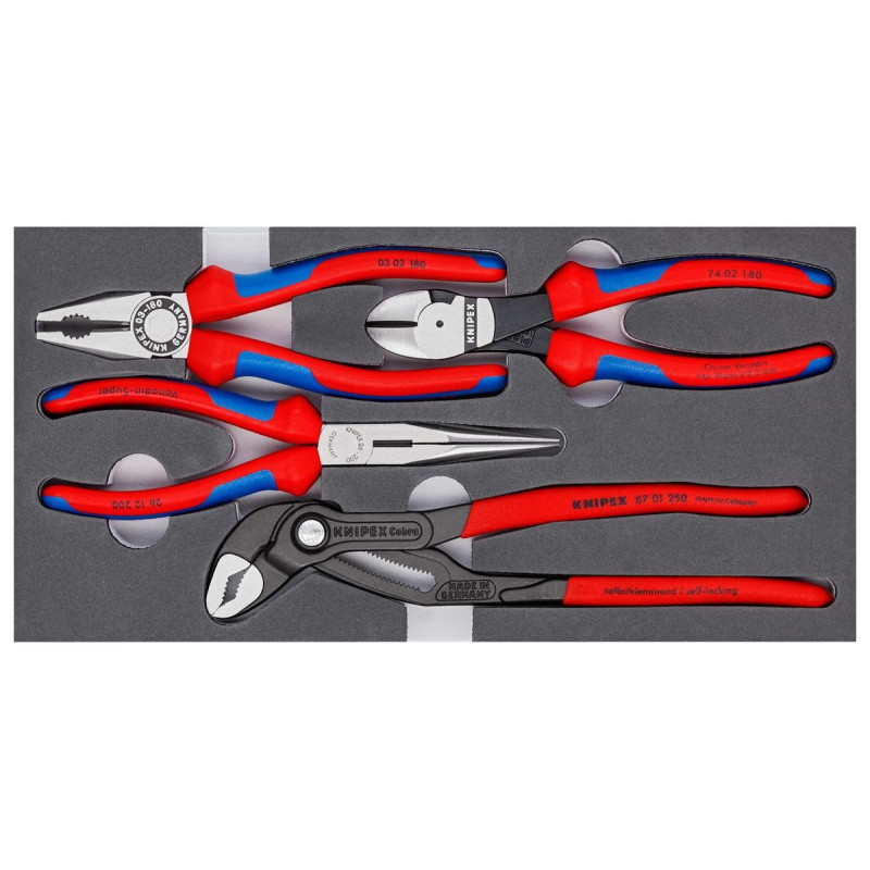 Knipex (00 20 01 V15) Plier Set  Basic  4 Piece