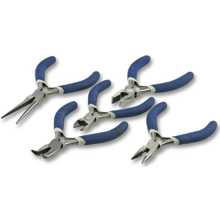 Duratool (D00121) 5 Piece Mini Plier Set