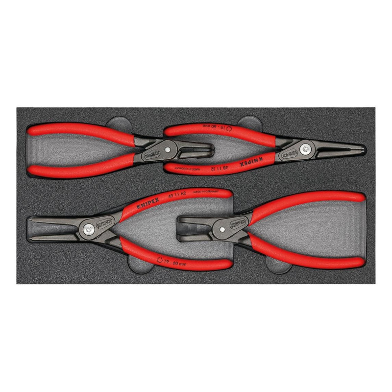 Knipex (00 20 01 V09) Plier Set  Precision  Circlip  4 Piece