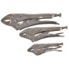 Duratool (D02370) Plier Set  Locking  3 Piece