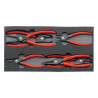 Knipex (00 20 01 V02) Plier Set  Precision  Circlip  Foam Tray  6 Piece