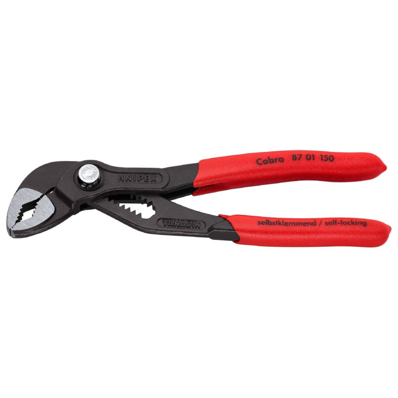 Knipex (87 01 150) 150mm HiTech Water Pump Pliers with Non-slip Handles