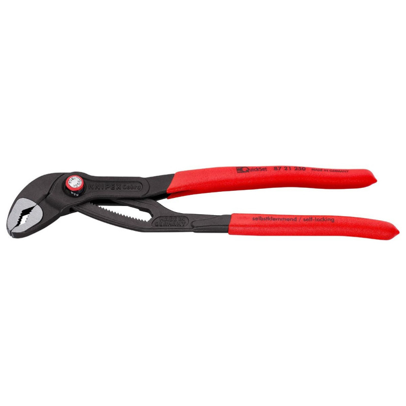 Knipex (87 21 250) Water Pump  Plier  Slip Joint  50mm  Jaw  250mm