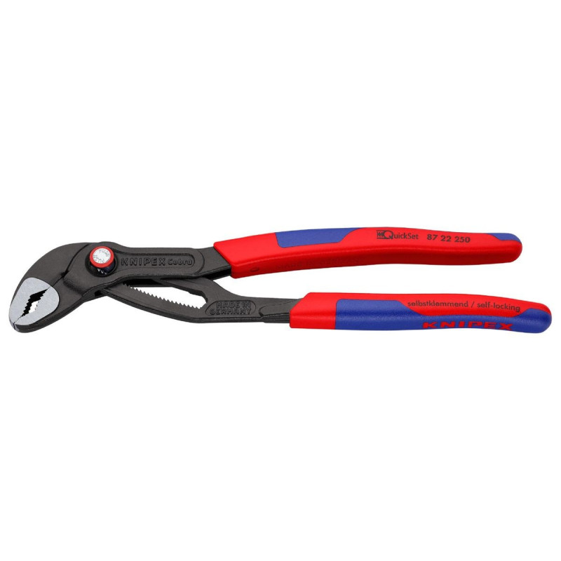 Knipex (87 22 250) Water Pump  Plier  Slip Joint  50mm  Jaw  250mm