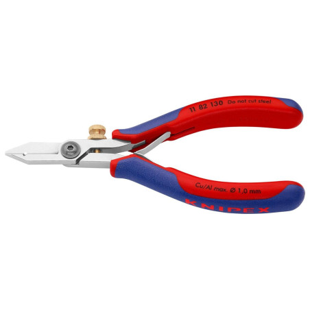 Knipex (11 82 130) Wire Stripper  Adjustable  130mm  0.03-1mm