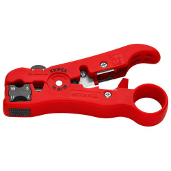 Knipex (16 60 06 SB) Cable Stripping Tool for Coaxial Cables