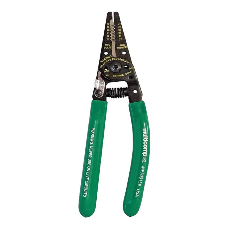 Multicomp (MP700159) Solid and Stranded Wire Stripper  32-22AWG