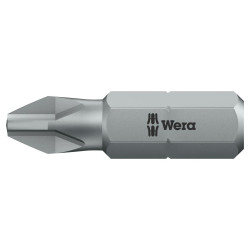 Wera (05072072001.) Hex Driver Bit, Phillips, PH2 Bit, 25 mm Overall