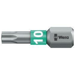 Wera (05066120001) Hex Driver Bit  Torx  T10 Bit  25 mm Overall