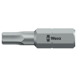 Wera (05056332001) Hex Driver Bit  Hex  7mm Bit  25 mm Overall