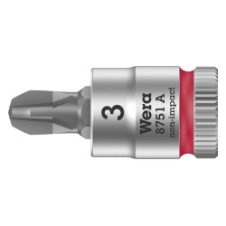 Wera (8751 3 X 28MM) Hex Driver Bit  Phillips  PH3  28mm