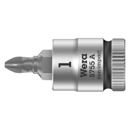 Wera (8755 1 X 28MM) Hex Driver Bit  Pozidriv  PZ1  28mm