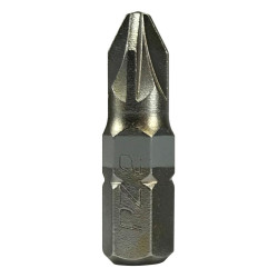 Duratool (DT000437) Hex Driver Bit  Pozidrive  PZ3 Tip  25 mm Length