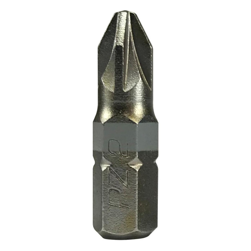 Duratool (DT000435) Hex Driver Bit  Pozidrive  PZ1 Tip  25 mm Length