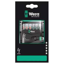 Wera (BIT-CHECK 12 BITORSION 1 SB) Hex Bit Set  12 Piece