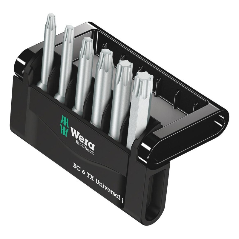 Wera (05056472001) Hex Bit Set  Torx  T10 - T40  6 Piece