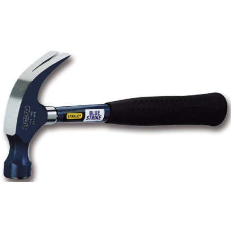 Stanley (51-488)Claw Hammer  Blue Strike  Tubular Steel Handle  450 g