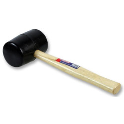 Duratool (D00091) Mallet  Rubber  with Wooden Handle  32oz/907g