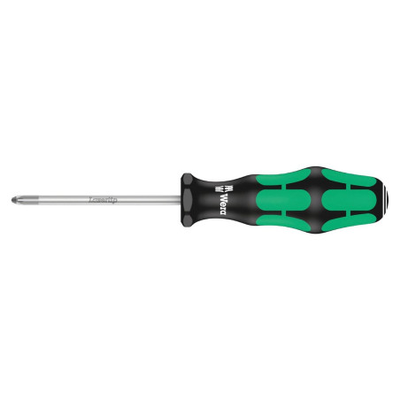 Wera (355 PZ1 X 80) Z1 X 80mm Kraftform Plus Round Blade Screwdriver