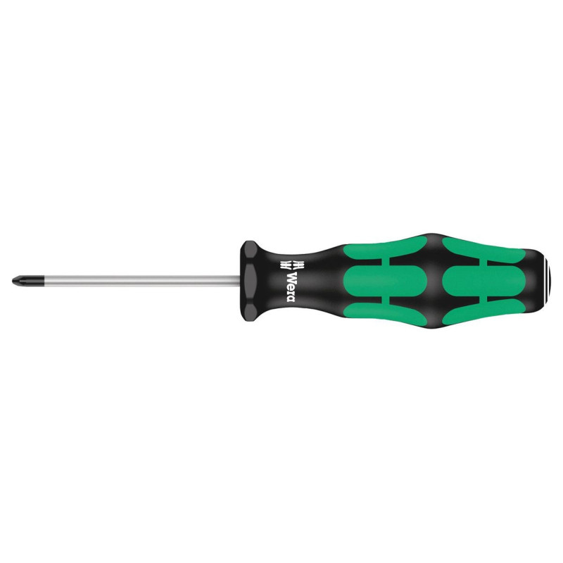 Wera (05009305001) Screwdriver, Pozidriv, PZ0, 60 mm Blade, 141 mm Overall