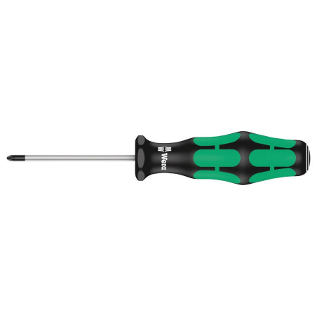 Wera (05009305001) Screwdriver, Pozidriv, PZ0, 60 mm Blade, 141 mm Overall