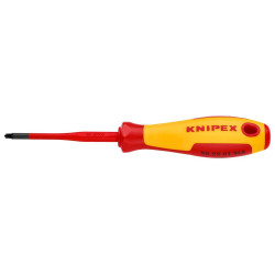 Knipex (98 25 01 SLS) Screwdriver  Pozidriv  PZ1  80 mm Blade