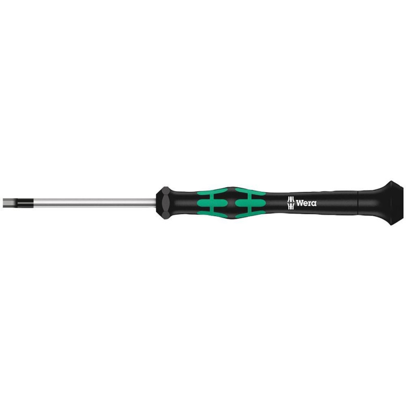 Wera (05118066001) Screwdriver, Hexagon, Kraftform Series, 1.5 mm Tip