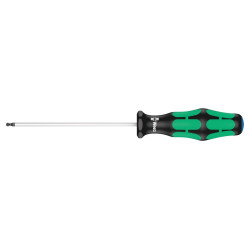 Wera (138070) 2.5mm x 100mm Hexagonal Blade Ballhead Hexagon Screwdriver