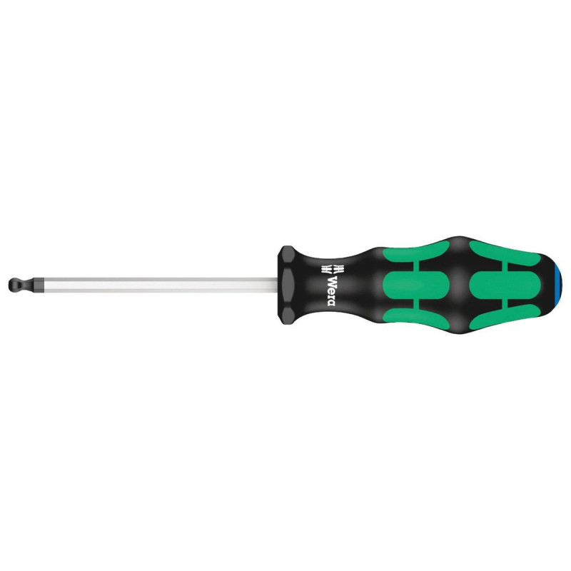 Wera (22815) 5mm x 100mm Kraftform Plus Hexagon Blade Ball End Screwdriver