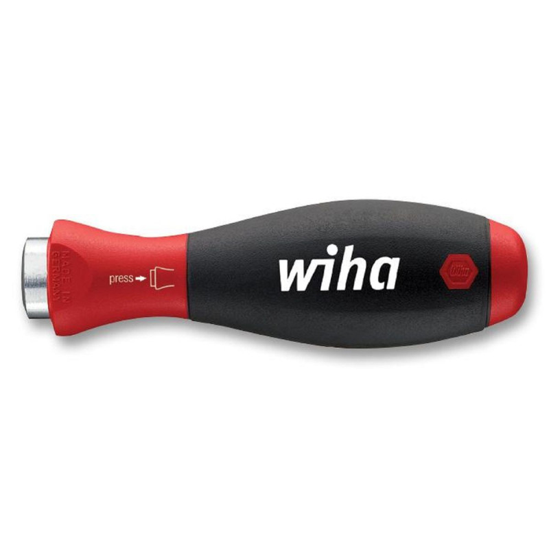 Wiha (284) Screwdriver Handle  System 6  SoftFinish®  Hex Retainer