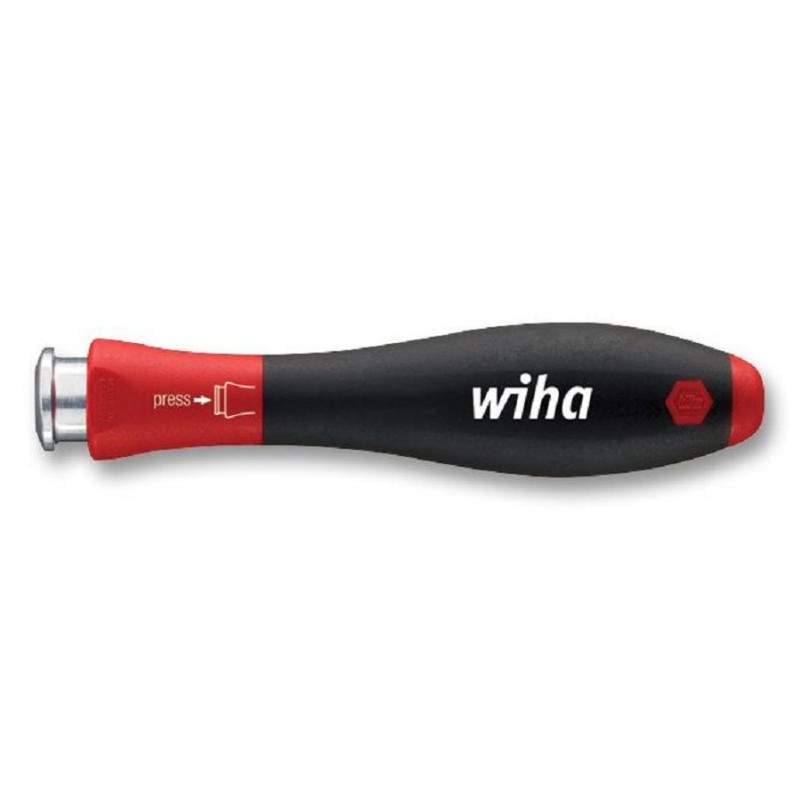 Wiha (2691) Screwdriver Handle  System 4 Blades  SoftFinish®  Hex Retainer