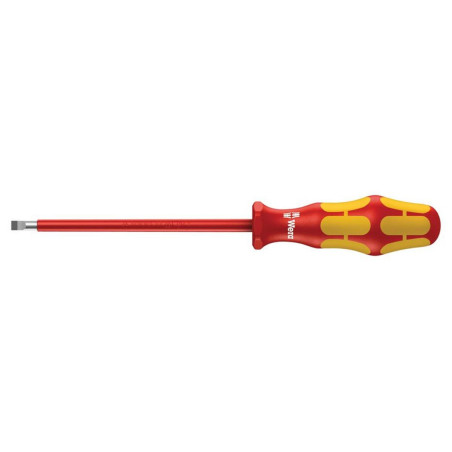 Wera (6100) Screwdriver  VDE  80 mm Blade  2.5 mm Tip  161 mm Overall