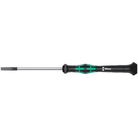 Wera (05118014001) Screwdriver, Slotted, 4mm Tip, 80mm Blade