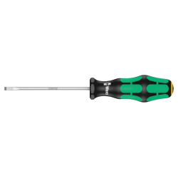 Wera (110004) Screwdriver  Slotted  100 mm Blade  4 mm Tip  198 mm Overall