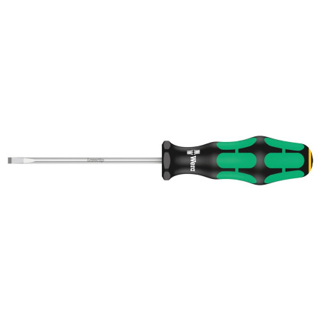 Wera (110004) Screwdriver  Slotted  100 mm Blade  4 mm Tip  198 mm Overall