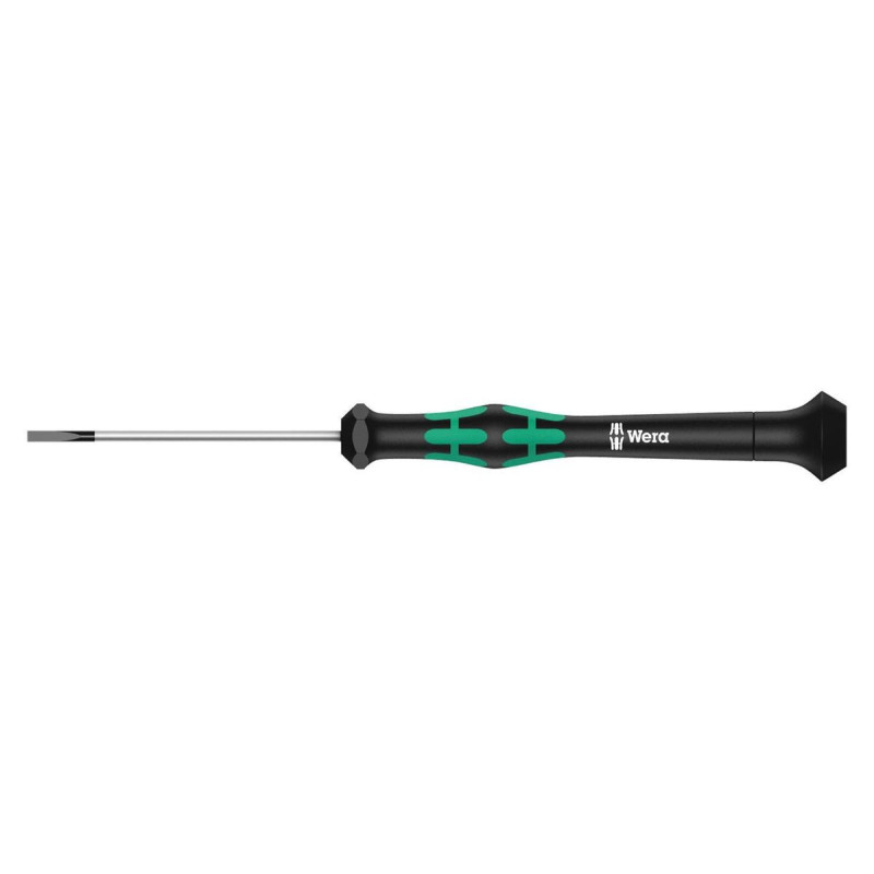 Wera (118006) Screwdriver  Slotted  Precision  60mm Blade  2mm Tip