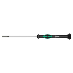 Wera (118008) Screwdriver  Slotted  Precision  80 mm Blade  2.5 mm Tip