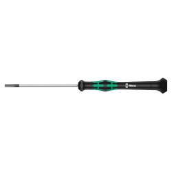 Wera (118010) Screwdriver  Slotted  Precision  80mm Blade  3mm Tip