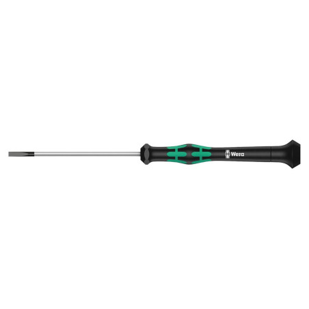 Wera (118010) Screwdriver  Slotted  Precision  80mm Blade  3mm Tip