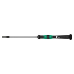 Wera (117990) Screwdriver  Slotted  Precision  40 mm Blade  0.8 mm Tip