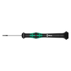 Wera (117991) Screwdriver  Slotted  Precision  40 mm Blade  1 mm Tip