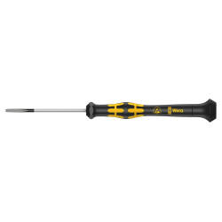 Wera (030104) Screwdriver, Slotted, Precision, 80 mm Blade, 2.5 mm Tip