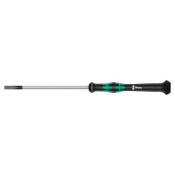 Wera (118003) Screwdriver  Slotted  Precision  60 mm Blade  1.5 mm Tip