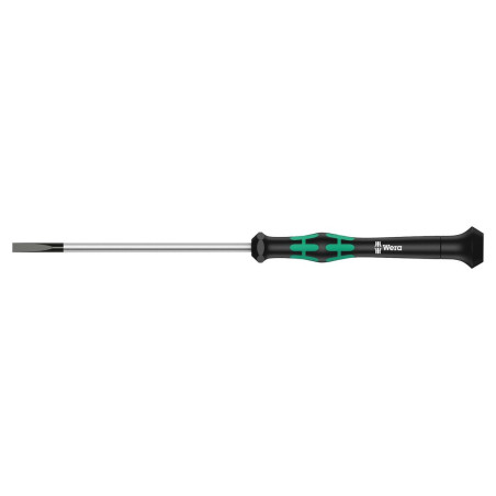 Wera (118003) Screwdriver  Slotted  Precision  60 mm Blade  1.5 mm Tip